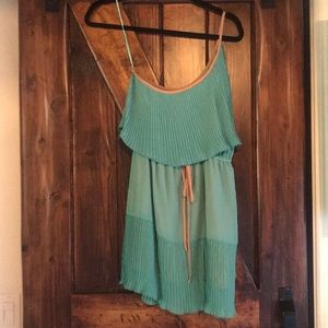 Sea foam Green Dress